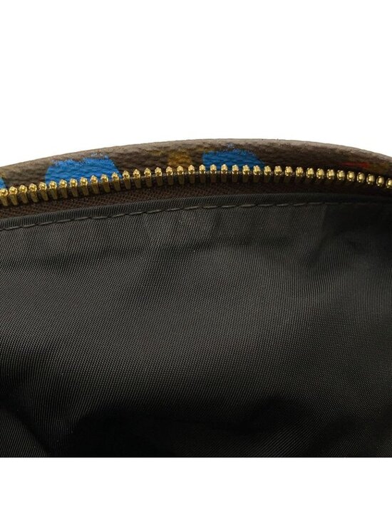 Louis Vuitton Backpack Monogram Jungle Dot Palm Spring PM Noir Black Red Blue main image 7